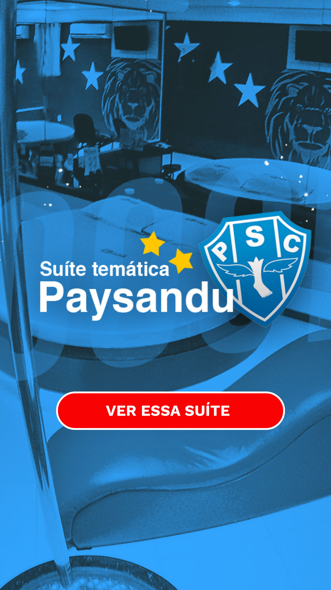 Banner suite temática Paysandu